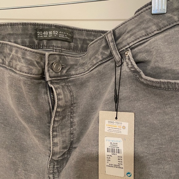 NWT boys primark grey jeans. Size 16 - Picture 15 of 16